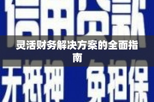 望德堂区灵活财务解决方案的全面指南