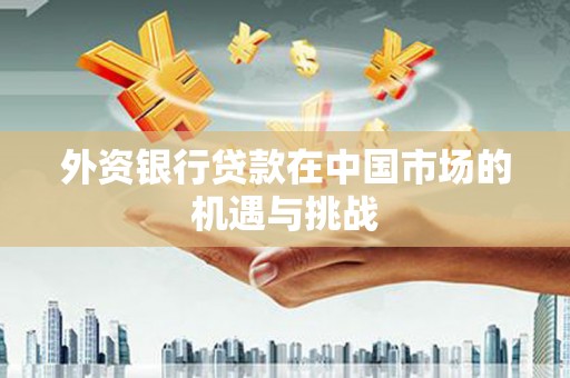 望德堂区外资银行贷款在中国市场的机遇与挑战