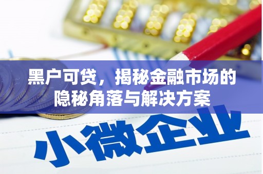 望德堂区黑户可贷，揭秘金融市场的隐秘角落与解决方案