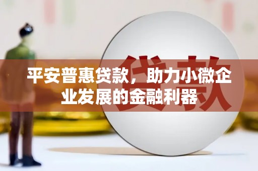 望德堂区平安普惠贷款，助力小微企业发展的金融利器