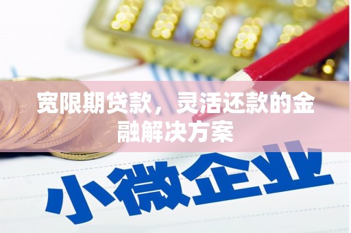 望德堂区宽限期贷款，灵活还款的金融解决方案