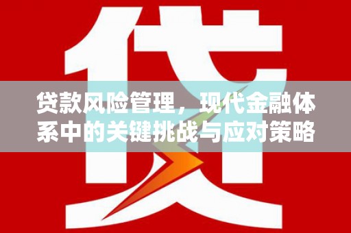 望德堂区贷款风险管理，现代金融体系中的关键挑战与应对策略