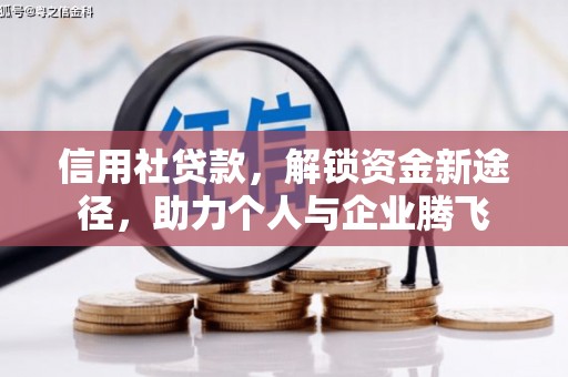 望德堂区信用社贷款，解锁资金新途径，助力个人与企业腾飞