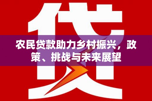望德堂区农民贷款助力乡村振兴，政策、挑战与未来展望