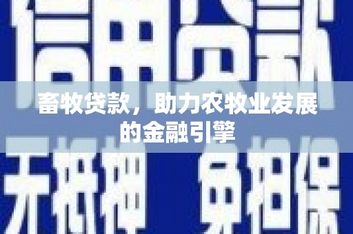 望德堂区畜牧贷款，助力农牧业发展的金融引擎