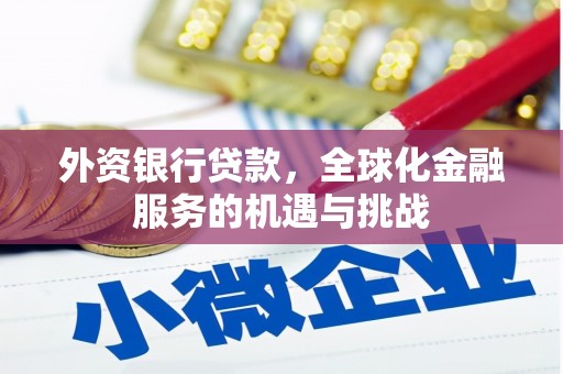 望德堂区外资银行贷款，全球化金融服务的机遇与挑战